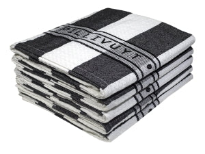 Bunty s Kitchen Towel Design 2333 062x091cms 05 Pc Pack Stripes Black