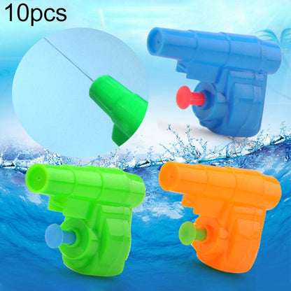 10 PCS Children Water Toys Mini Plastic Shooting Water Gun Random Color Delivery