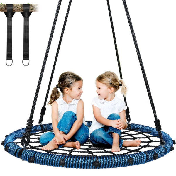 Kids Web Tree Swing High Quality Hanging Swing Outdoor Spider Web Tree Flying Chair