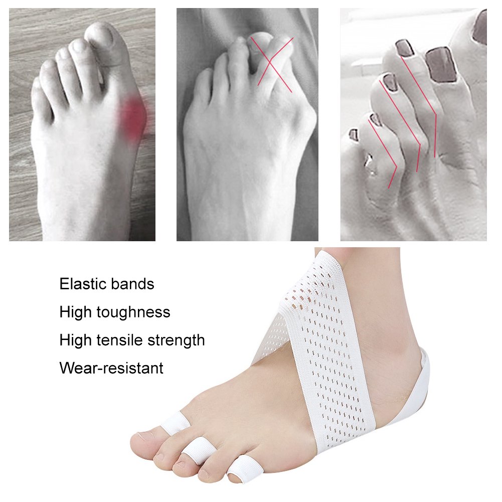 Elastic Bands Multiple Breathable Hole Toe Separator