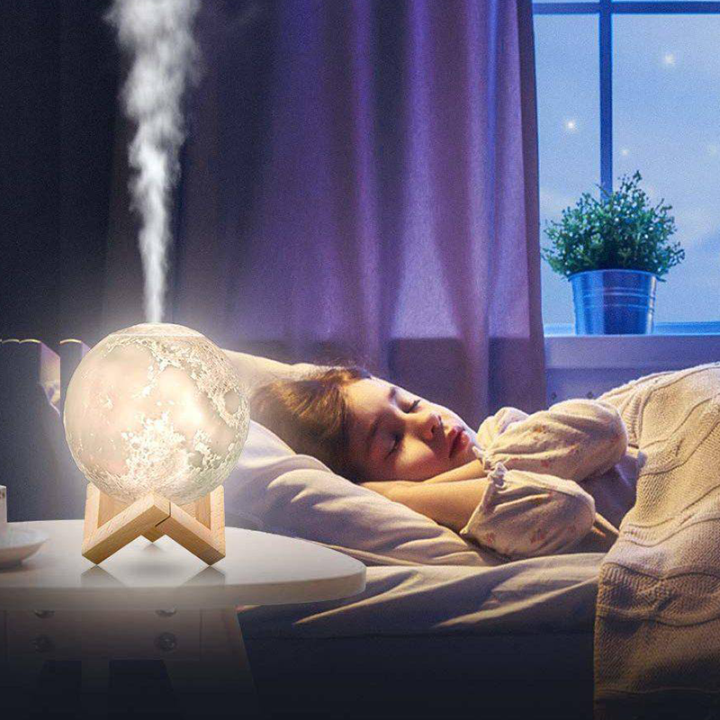 3D Moon Lamp Humidifier