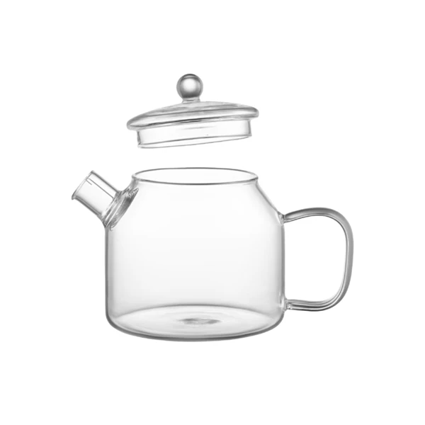 Borosilicate Glass Teapot 1000ml Clear Borosilicate Glass Teapot