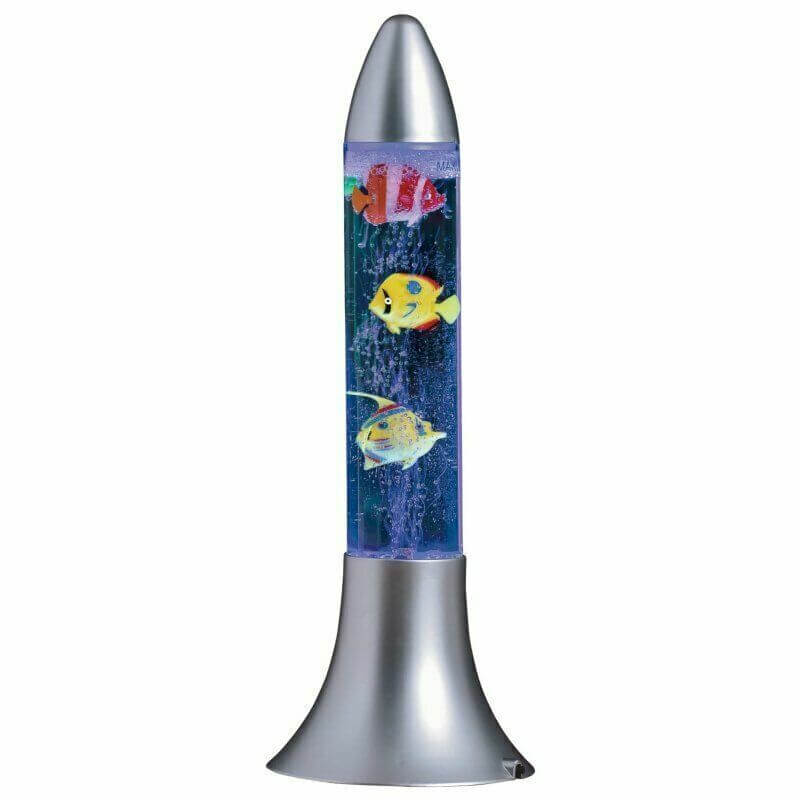 Large Magma Fish Rocket Lamp