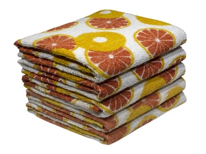 Bunty s Kitchen Towel Design 2434 045x067cms 05 Pc Pack Oranges