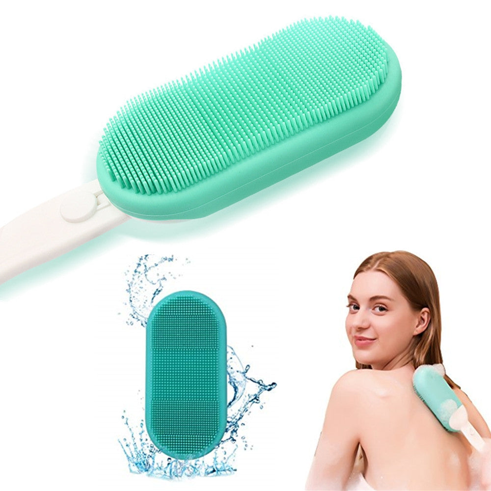 Sonic vibration massage Electric bath brush Blue