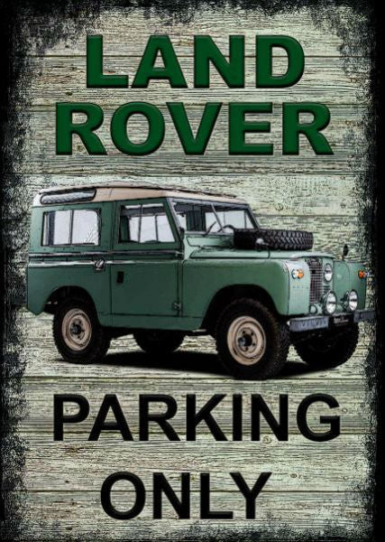 Landrover Parking Only