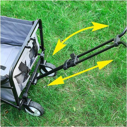 Outdoor Large Capacity Folding Wagon Truck Trolley