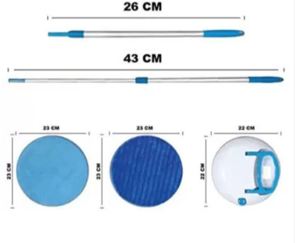 360 Deg All Round Rotating Mop