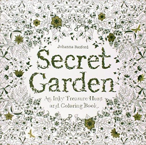 Secret Garden An Inky Treasure Hunt And Colouring Book Johanna Basford