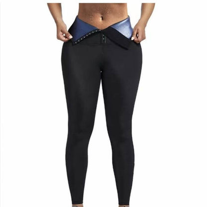 Tummy Sweat Pants High Waist Leggings