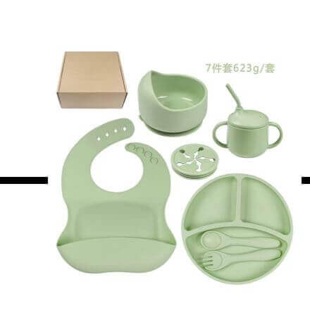 7 Piece Baby Feeding Set