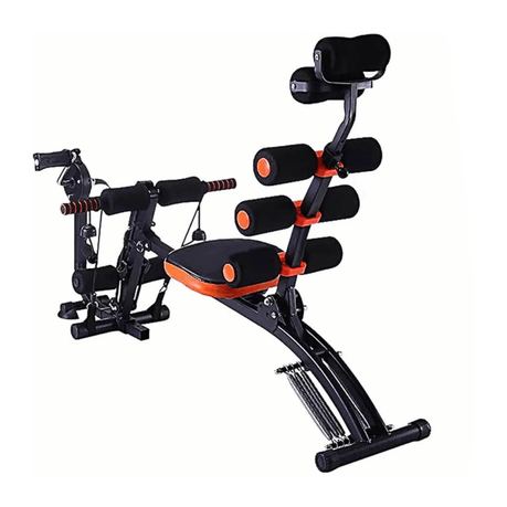 6 In 1 Six Pack Care Ab Rocket Core Exercise Bench