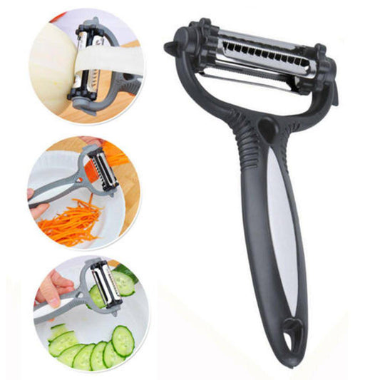 3 in 1 Rotary Fruit and Vegetable Peeler Non slip