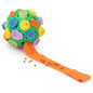 DM202206 Pet Sniffing Ball Dog Hidden Food Ball Sniffing Educational Toys Green Ball Rainbow