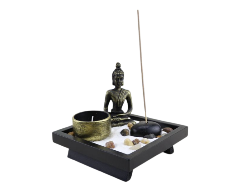 Zen Garden with Incense Holder