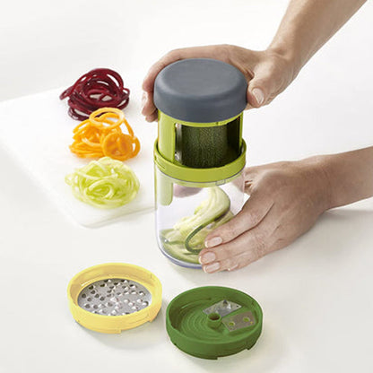 3 in 1 Handheld Vegetable Spiral Slicer