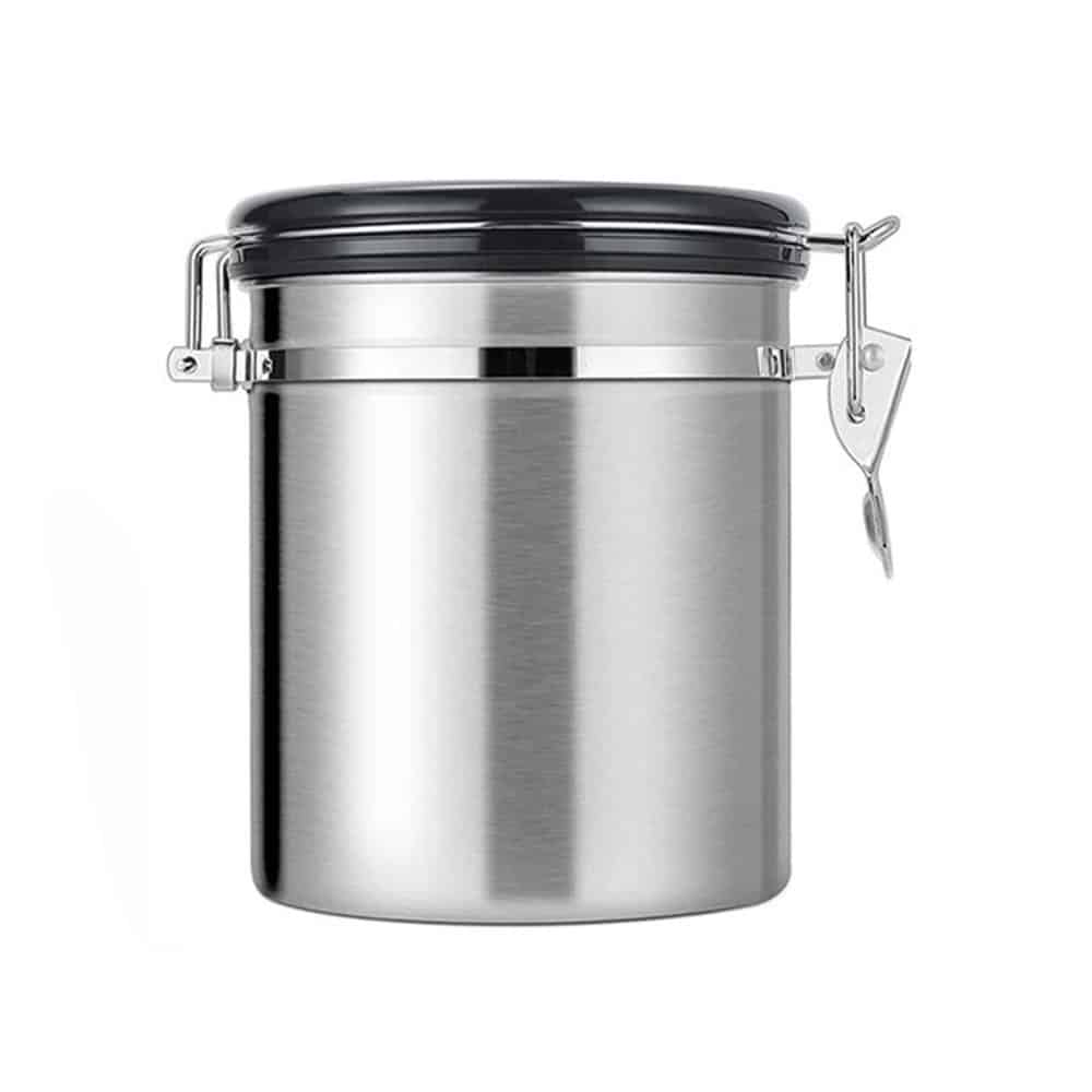 Killer Deals Kitchen Stainless Steel Airfresh Coffee Storage Container 750g