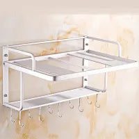 Microwave 2 Tier Storage Rack Shelf