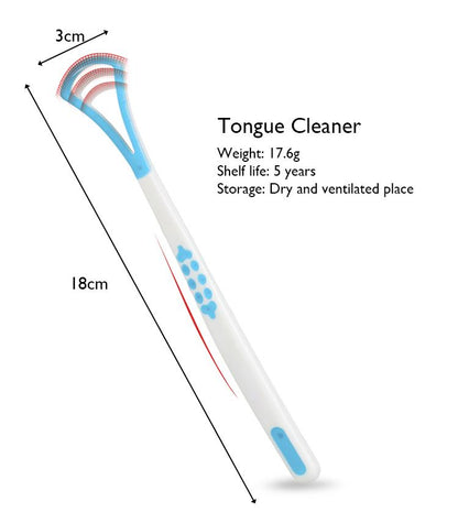 Tongue Cleaner Soft Food Grade Material