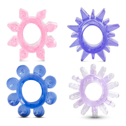 Basic Colorful Cock Ring Assorted Varieties