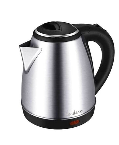 Silver Stainless Steel 2L Electric Kettle