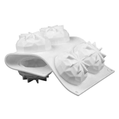 Killer Deals Non Stick Mini 3D Diamond Silicone Baking Dessert Mould