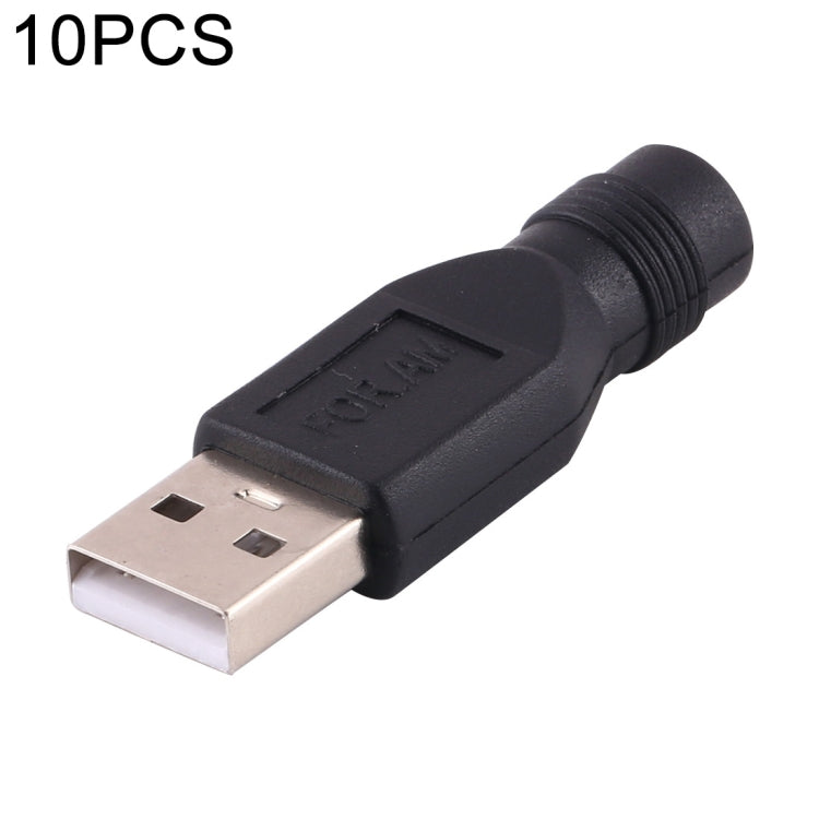 10 PCS 4 0 x 1 7mm Female to USB 2 0 Male DC Power Plug Connector