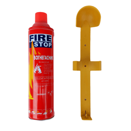 500ml Fire Stop Portable Fire Extinguisher with Mounting Bracket