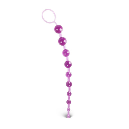 Purple 10 Beads Anal Toy