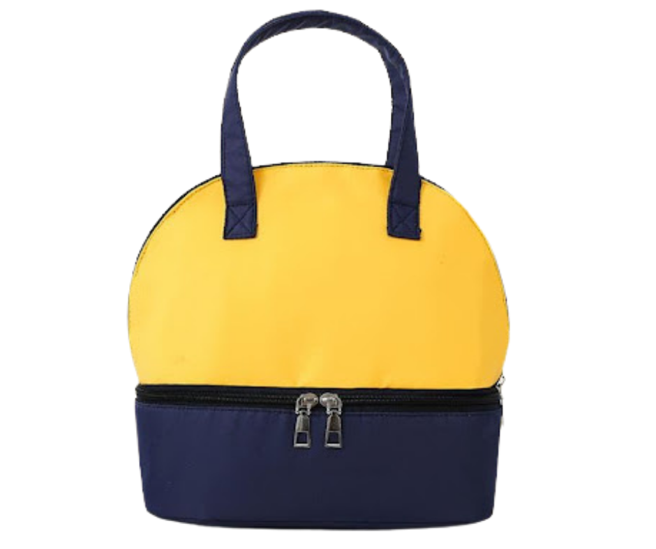 MOMS COOLER BAG Yellow and Navy