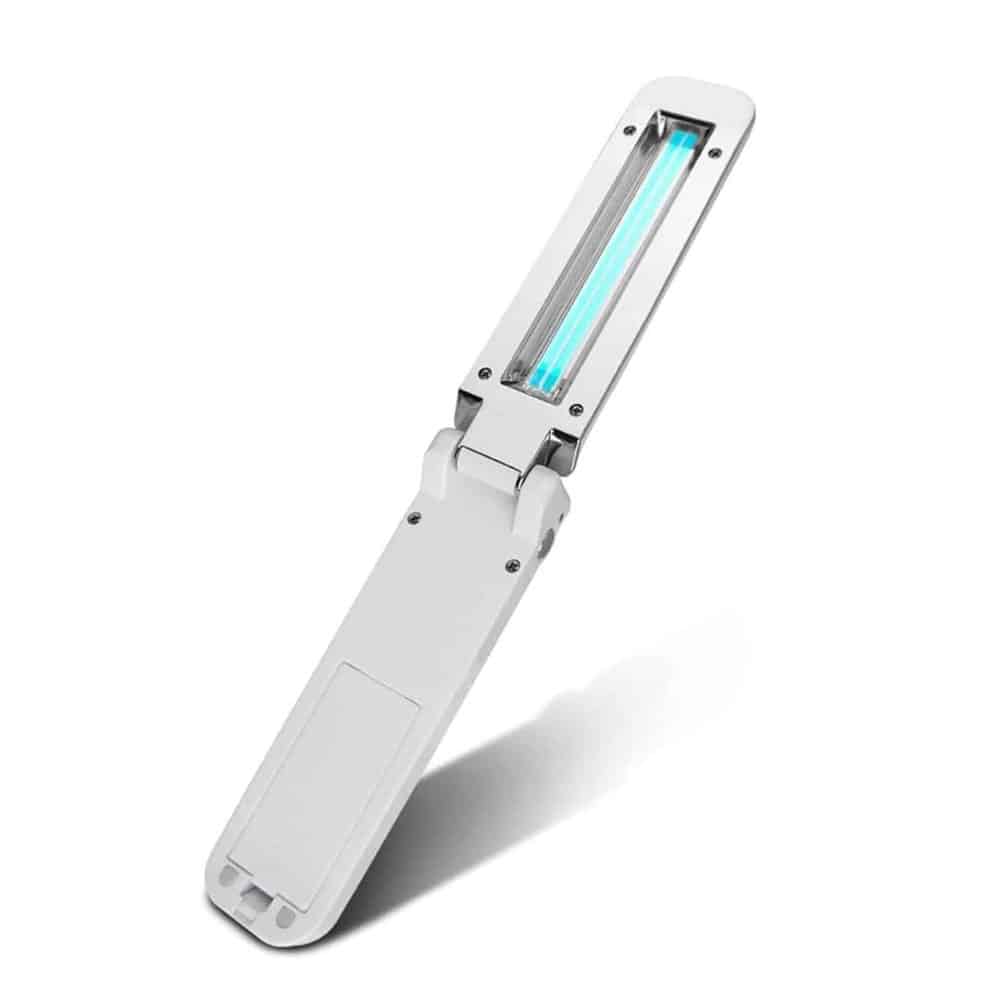 Killer Deals home office car phone disinfectant portable UV C light steriliser wand White