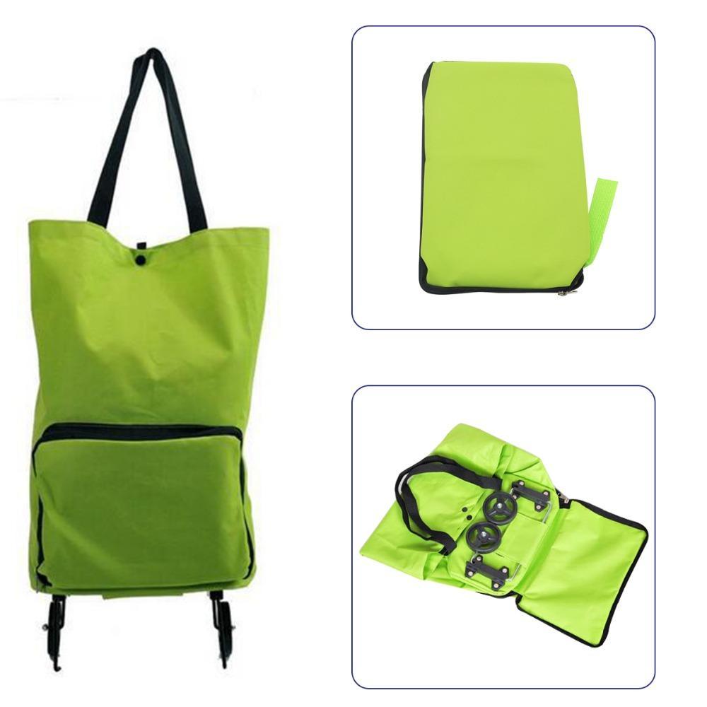 Folding Shopping Trolley Bag