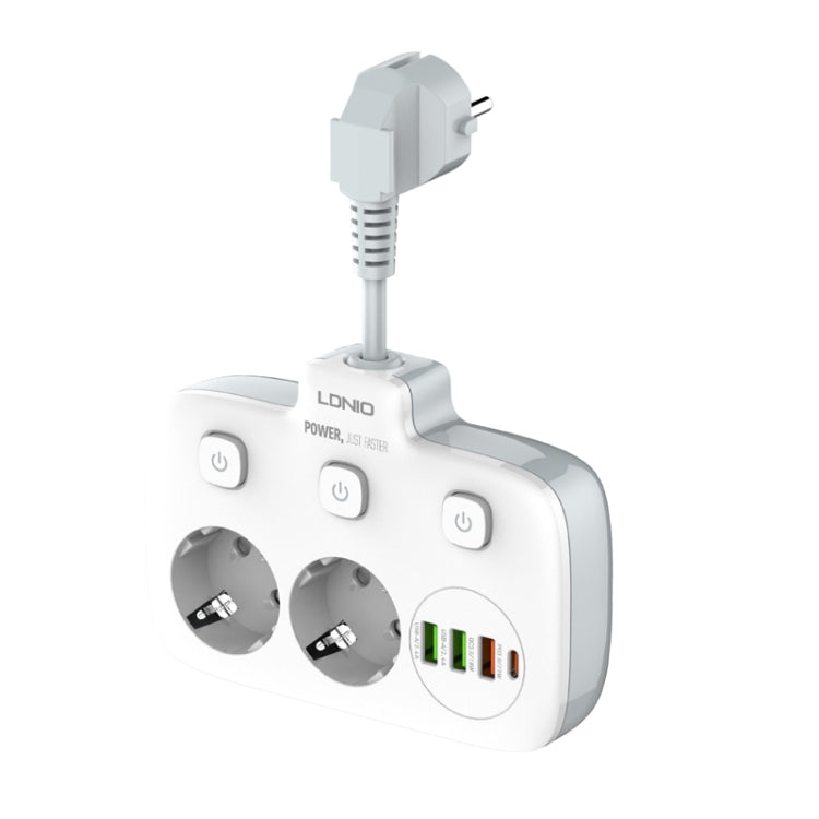 LDNIO Without Wire Adapter Plug Board Converter Specification EU Plug Hole