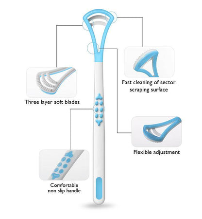 Tongue Cleaner Soft Food Grade Material