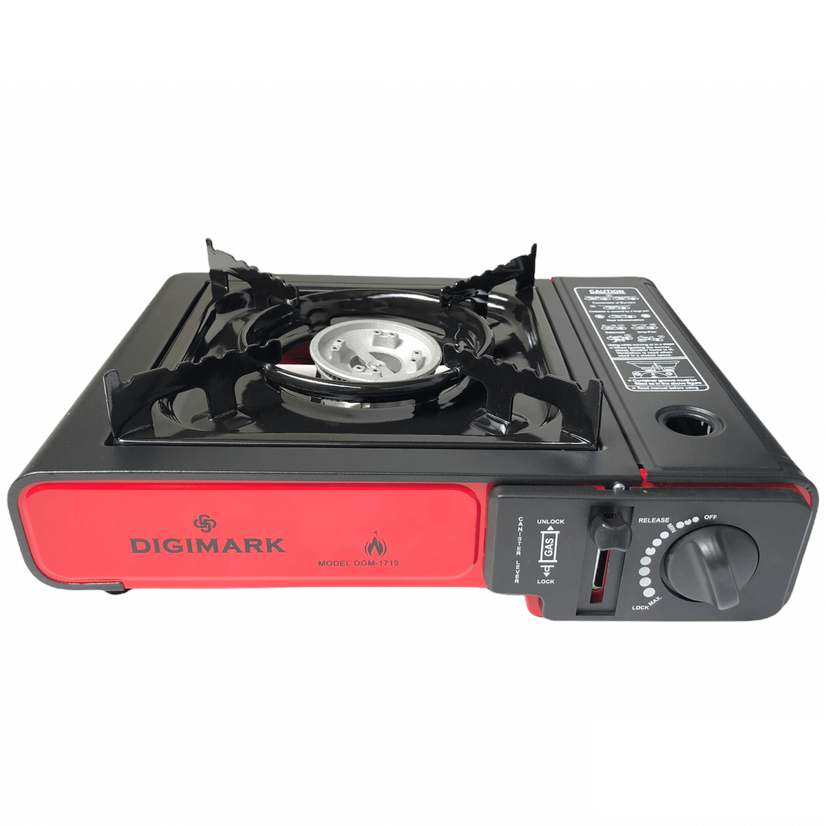 Portable Camping Gas Stove Single Burner Canister with Case