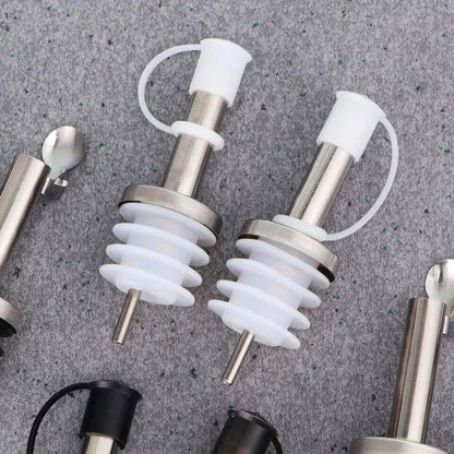 2 Pieces Stainless Steel Metal Pourer