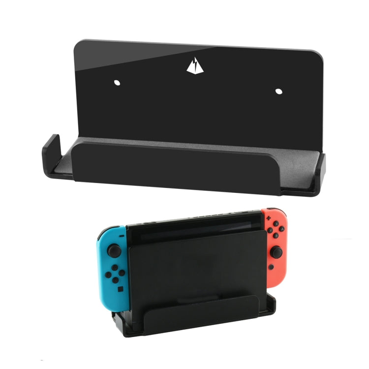 Game Console Wall Storage Bracket Game Console Accessories Storage Rack For Nintendo Switch Black