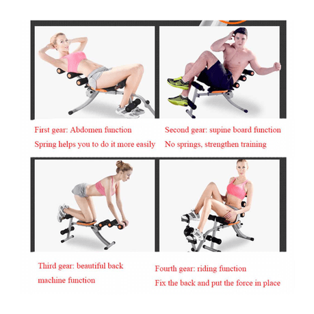 6 In 1 Six Pack Care Ab Rocket Core Exercise Bench