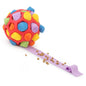 DM202206 Pet Sniffing Ball Dog Hidden Food Ball Sniffing Educational Toys Red Ball Rainbow