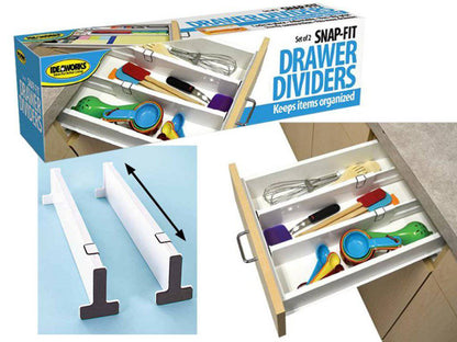 Snap Fit Drawer Dividers