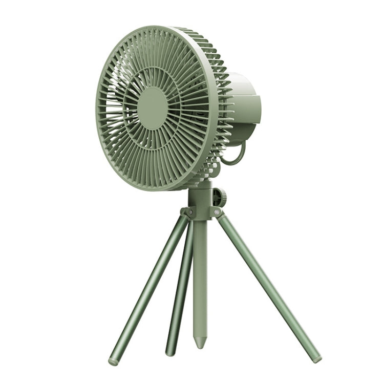 WT F61B Super Long Battery Life Bracket Outdoor Fan Lamp Camping Army Green