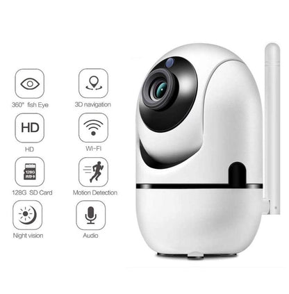 Auto Track Wireless WiFi IP Camera Surveillance Security Monitor Camera