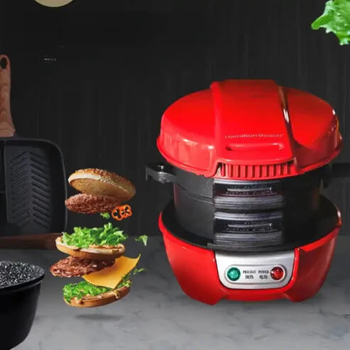 Electric Breakfast Sandwich Maker