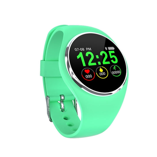 DK01 1 0 inch TFT Color Screen IP67 Waterproof Bluetooth Smartwatch Support Call Reminder Heart Rate Monitoring Blood Pressure Monitoring Sleep Monitoring Green