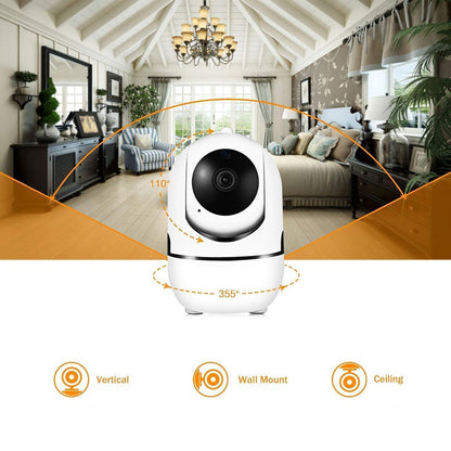 Auto Track Wireless WiFi IP Camera Surveillance Security Monitor Camera