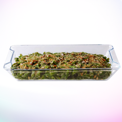 Borosilicate Glass Bakeware Multi Purpose 1L Borosilicate Glass Rectangle Roaster Bakeware