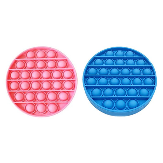 Killer Deals Sensory Stress Relief Fidget Silicone Bubble Pop Toy Game 2 Colours