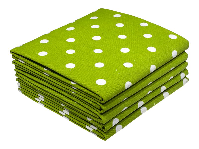 Bunty s Kitchen Towel Design 2490 052x076cms 05 Pc Pack Polka Dots