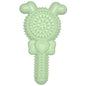 Lollipop Shape Dog Teething Stick TPR Bite Resistant Pet Toys Green