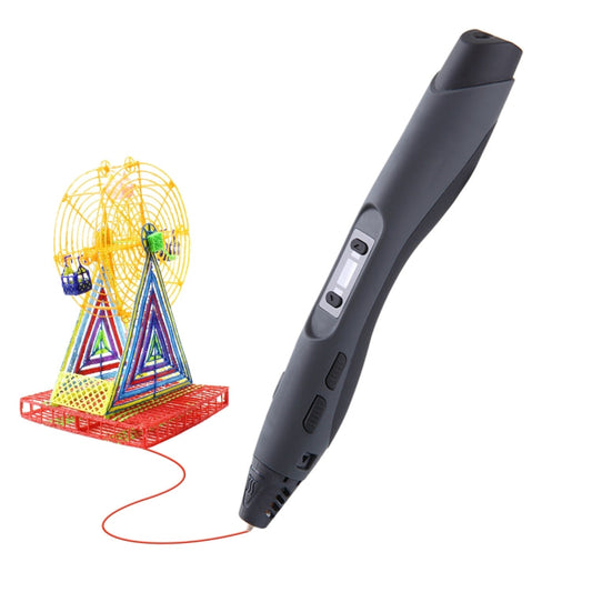 SL 300A 3D Printing Pen 8 Speed Control High and Low Temperature Version Support PLA ABS PCL Filament Grey